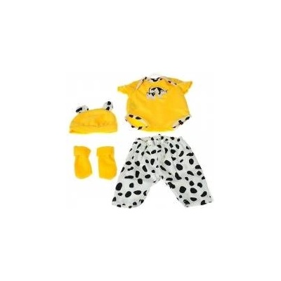 Mádara Doll clothes 40cm yellow with cow 565999 Adar
