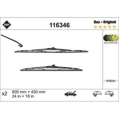 SWF Das Set 600+450 mm 116346