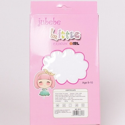 Детски тънък чорапогащник в бял цвят