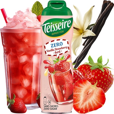 Teisseire Kids Vanilla Strawberry 0% 0,6 l