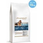 Ultra Premium Direct Puppy large breeds - суха храна за подрастващи кученца от едри породи, с ниско съдържание на зърно, 45% месо и месни съставки, пиле и ориз, 15 кг - Франция, LG1502