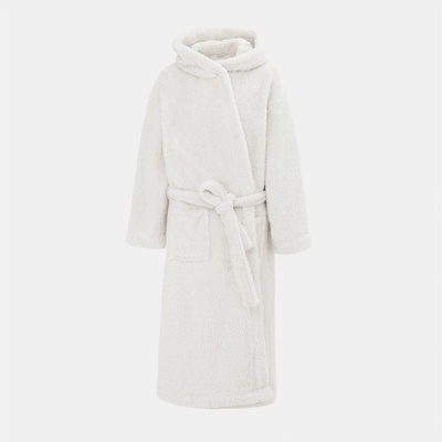 Linea Fleece Robe Women - Grey