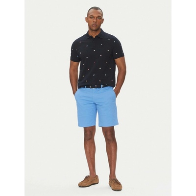 Tommy Jeans pánské tmavě modré polo tričko MW0MW39044