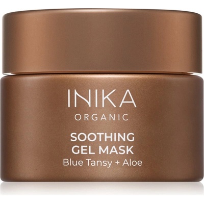 INIKA Organic Soothing Gel Mask успокояваща гел-маска за регенериране на кожата 50ml