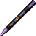 uni PC-5M Химикалка 1, 8 - 2, 5 mm M12 Metallic Purple 1 бр (60.1593)