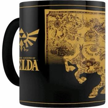Pyramid International Чаша с термо ефект Pyramid Games: The Legend of Zelda - Map Silhouette (SCMG24878)