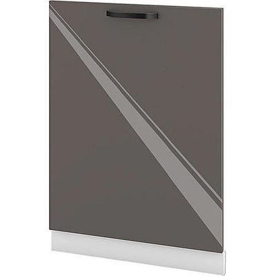 ИРИМ Врата за вградена съдомиялна Сити БФ-Антрацит гланц-05-39 60 см