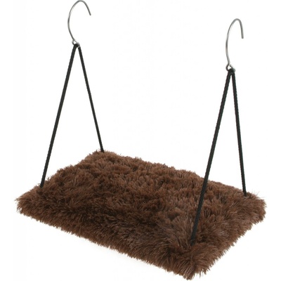 O'lala Pets Soft Závěsná polička hnědá 34 x 52 cm