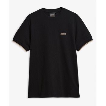 Barbour International Тениска Barbour International Mens Eamon Pique T-Shirt - Black BK11