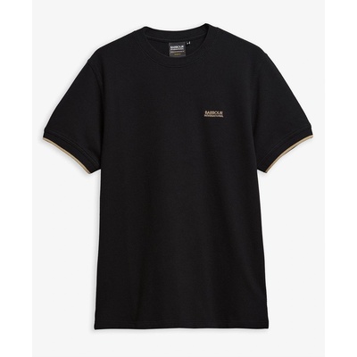 Barbour International Тениска Barbour International Mens Eamon Pique T-Shirt - Black BK11