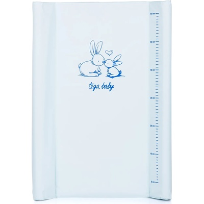 Tega Baby Подложка за повиване Tega Baby - Зайчета, Минт (PZPLB01803MI)