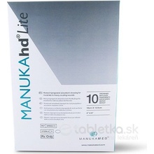 MANUKAhd Lite obväz impregnovaný medom, 10 x 12,5 cm, 10 ks