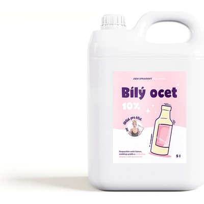 Úklid pro klid Bílý ocet 10% 5 l – Sleviste.cz