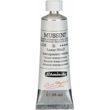 Schmincke Mussini olejové farby 35 ml 105 biela priehľadná
