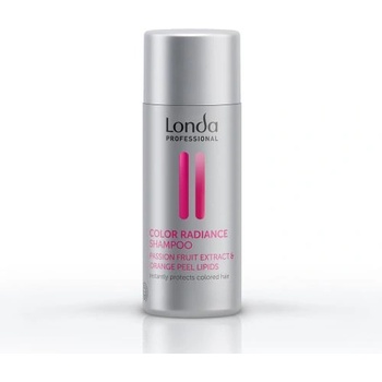 Londa Professional Color Radiance Shampoo 50 ml изсветляващ и укрепващ шампоан за боядисана коса за жени