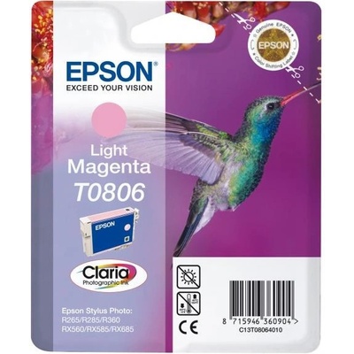 Epson T0806 C13T08064011 светло магента (light magenta) оригинална касета (C13T08064011)