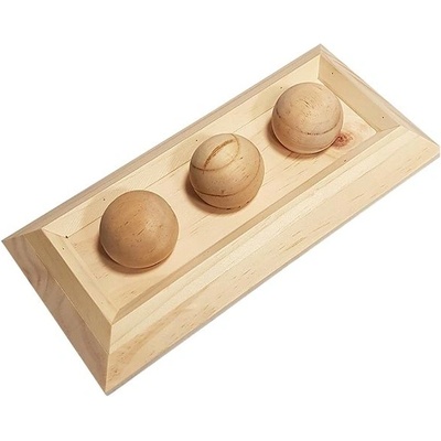 Duvo+ Drevené puzzle na pochúťky FAY 28 x 13 x 6 cm