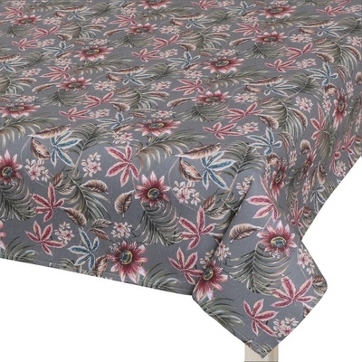 Bellatex Obrus Dita Mučenka sivá/vínová 120x140 cm