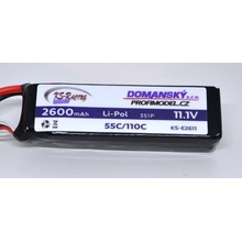 Profimodel KS-Racing Energy Li-Po baterie 2600 mAh / 11.1 V / 55/110C