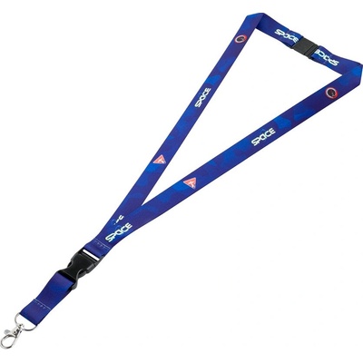 Šňůrka na krk Oxybag s karabinkou Space astronaut