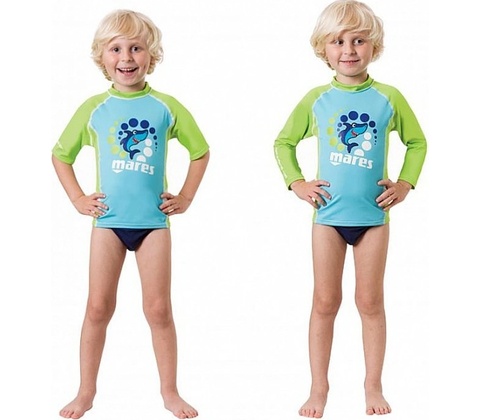 Mares Tričko RASH GUARD BOY - KID s krátkým rukávem