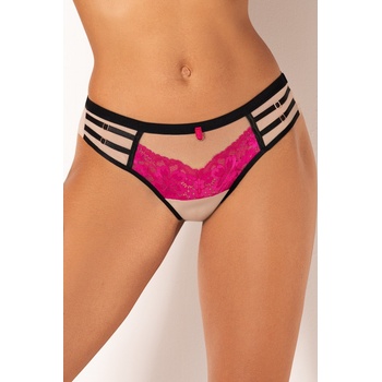 MEDIOLANO Красиви бразилиани в розово deziro 19025eh-77726-czarno-rÓŻowy - Черен , размер s