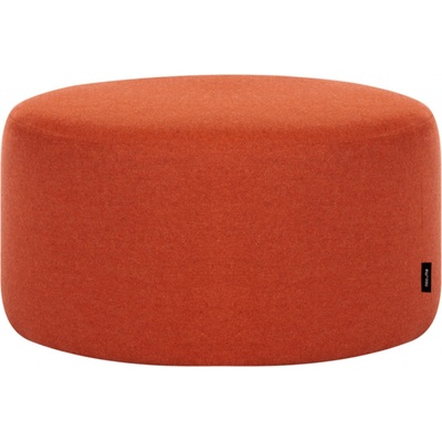 Noo.ma Oranžový vlněný puf Folk 50 cm