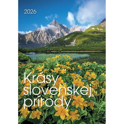 Spektrum Grafik Nástenný 24 x 34 cm Krásy slovenskej prírody 2026
