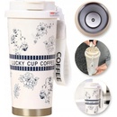 Ecarla termohrnček s náustkom 550 ml růžový