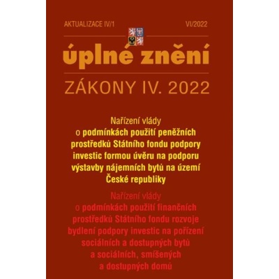 Aktualizace 2022 IV/1 - O podmínkách použití peněžních prostředků Státního fondu podpory i - autor neuvedený