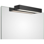 DECOR WALTHER Лампа над огледалото Box Clip On LED 40 см черен мат (0419960)