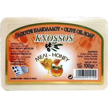 Knossos Olivové tuhé mydlo Med 100 g