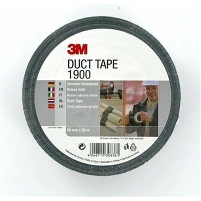3M Duct Tape 1900 Lepiaca páska 50 mm x 50 m čierna