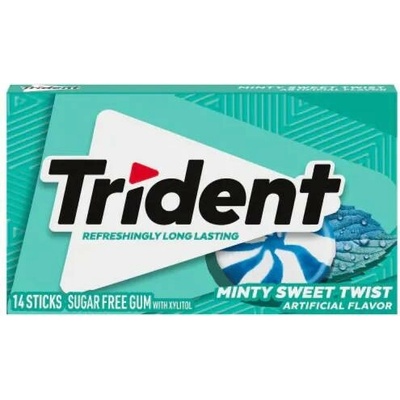 Trident žvýkačky bez cukru se sladkou mátovou příchutí 31 g