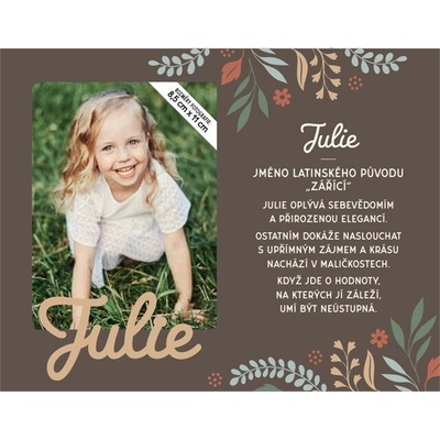 Albi Fotorámeček se jménem - Julie