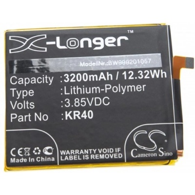 VHBW Батерия за Motorola Moto One Vision / XT1970, 3200 mAh (888201057)