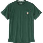 Carhartt Мъжка тениска Carhartt Force Pocket S/S T-Shirt - Douglas Fir (216-5775-1313)