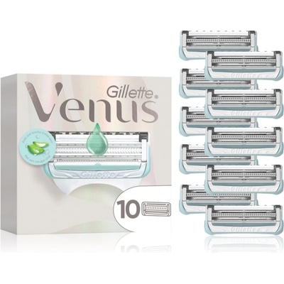 Gillette Venus Satin Care Pubic Hair&Skin Резервни остриета за оформяне на бикини линията 10 бр