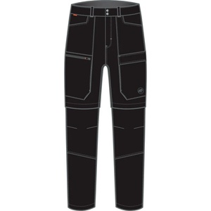 MAMMUT Мъжки панталон със свалящи крачоли Mammut Zinal Hybrid Zip Off Pants Zip-off trousers - Black - размер 44 (010-1426-0125)