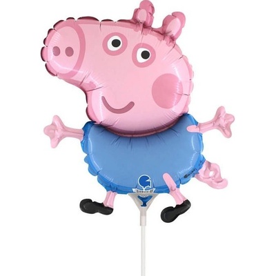 L0010 12 Godan Fóliový balónek Prasátko George 36 cm