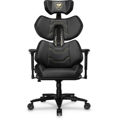 COUGAR Terminator Elite Gold геймърски стол, черен/златен (3MTREGLB.0001)