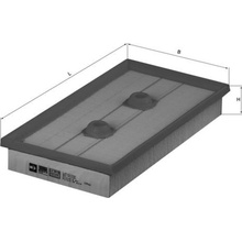 Vzduchový filtr KNECHT LX 1643