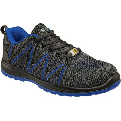 Bennon KNITTER S1 ESD Blue Low šedá/modrá