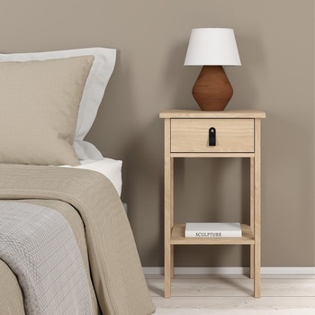 Нощен шкаф Мадрид с 1 чекмедже Jackson Hickory