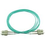 Conneu SC-SC Мулти мод 50-125 ОМ3 дуплекс, дължина 0.50 метра (CNFJ-SCSCOM3DAQ3mm-0.5)