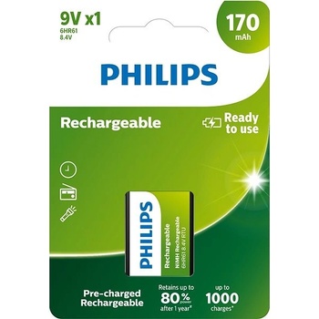 Philips 9V 170mAh 1ks 9VB1A17/10