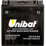Unibat AGM 12V 14Ah left+ CBTX16-BS