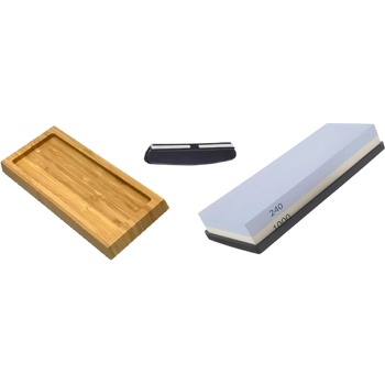 HARAHU Шлифовъчен камък с бамбукова основа - 240 / 1000 kp37742 (37742)