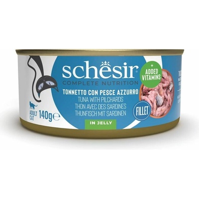 Schesir cat tuniak so sardinkami 140 g