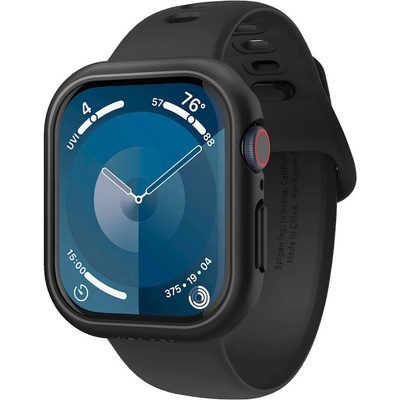 Spigen Качествен твърд кейс за Apple Watch 10 42мм (2024) - Spigen Thin Fit Case (черен) (ACS08588)